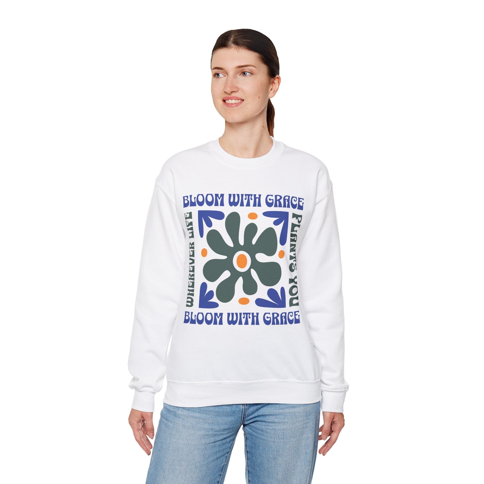 Bloom With Grace Unisex Sweatshirt - Style Circus