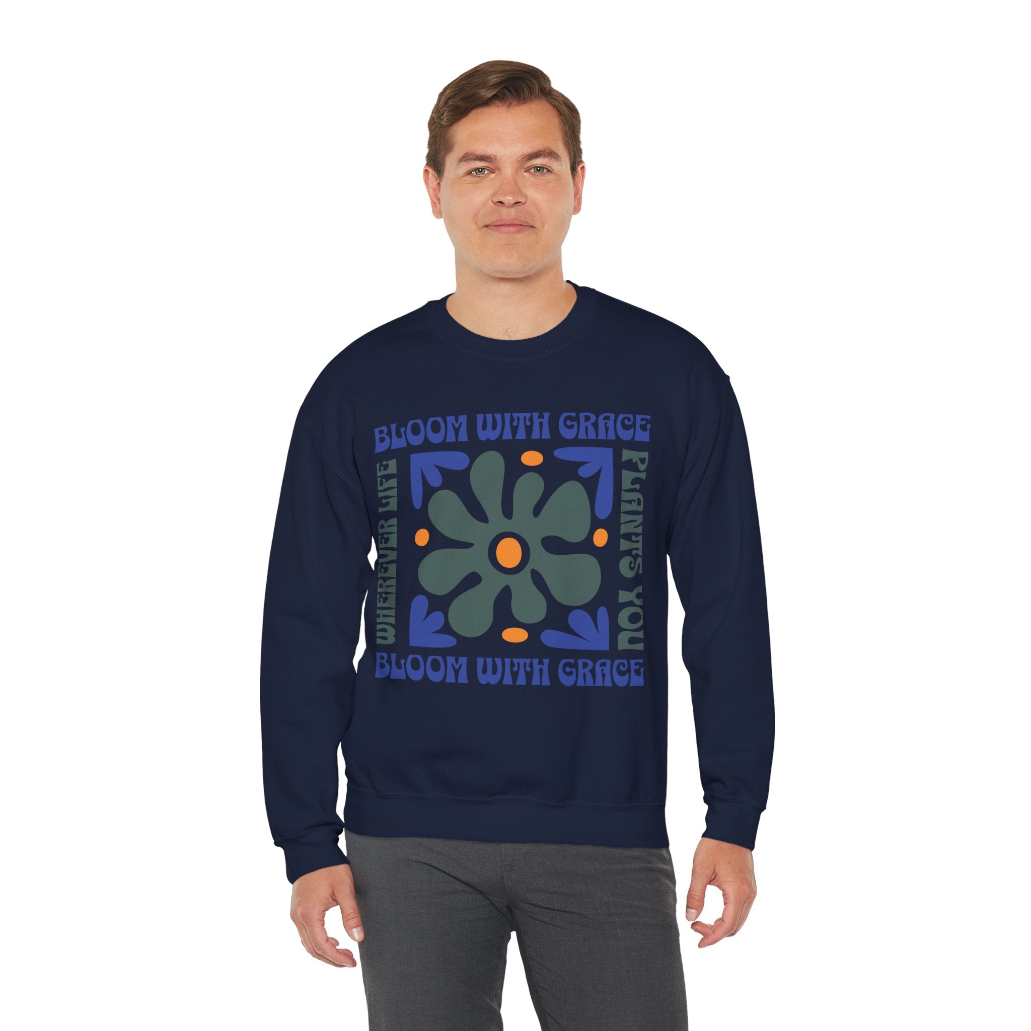 Bloom With Grace Unisex Sweatshirt - Style Circus