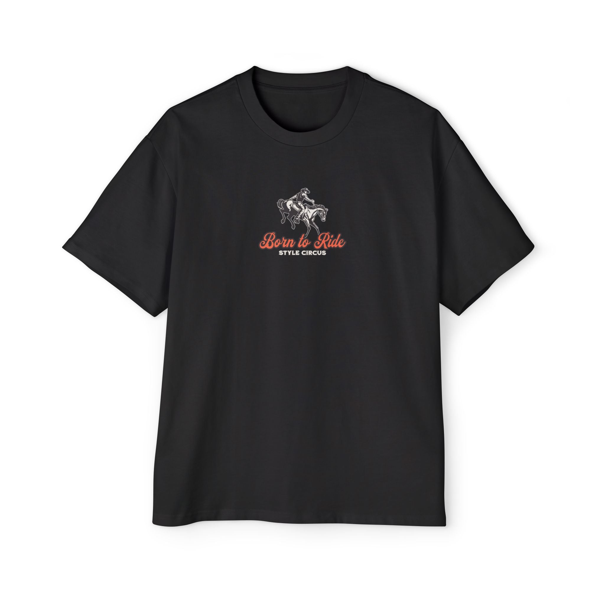 Born to Ride Cowboy Oversized Tee - Style Circus