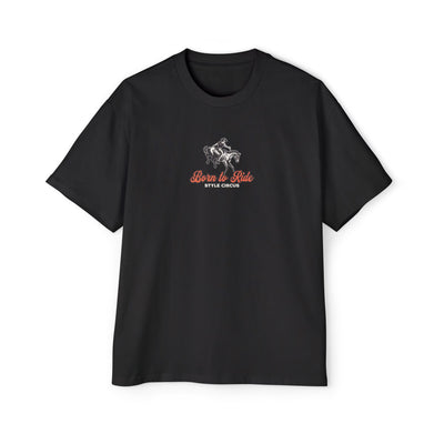 Born to Ride Cowboy Oversized Tee - Style Circus