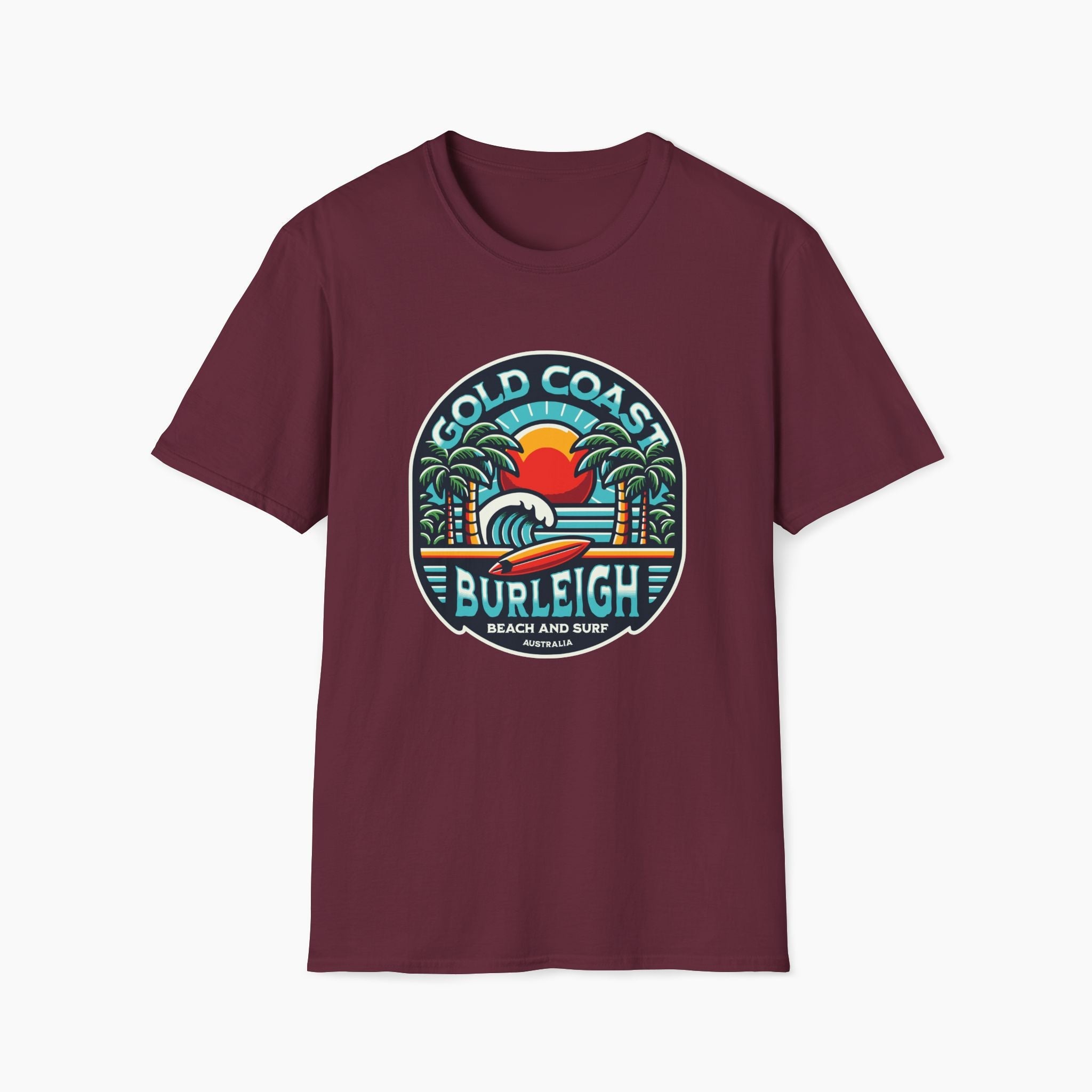 Burleigh Beach Gold Coast T-Shirt