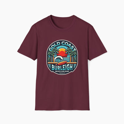 Burleigh Beach Gold Coast T-Shirt