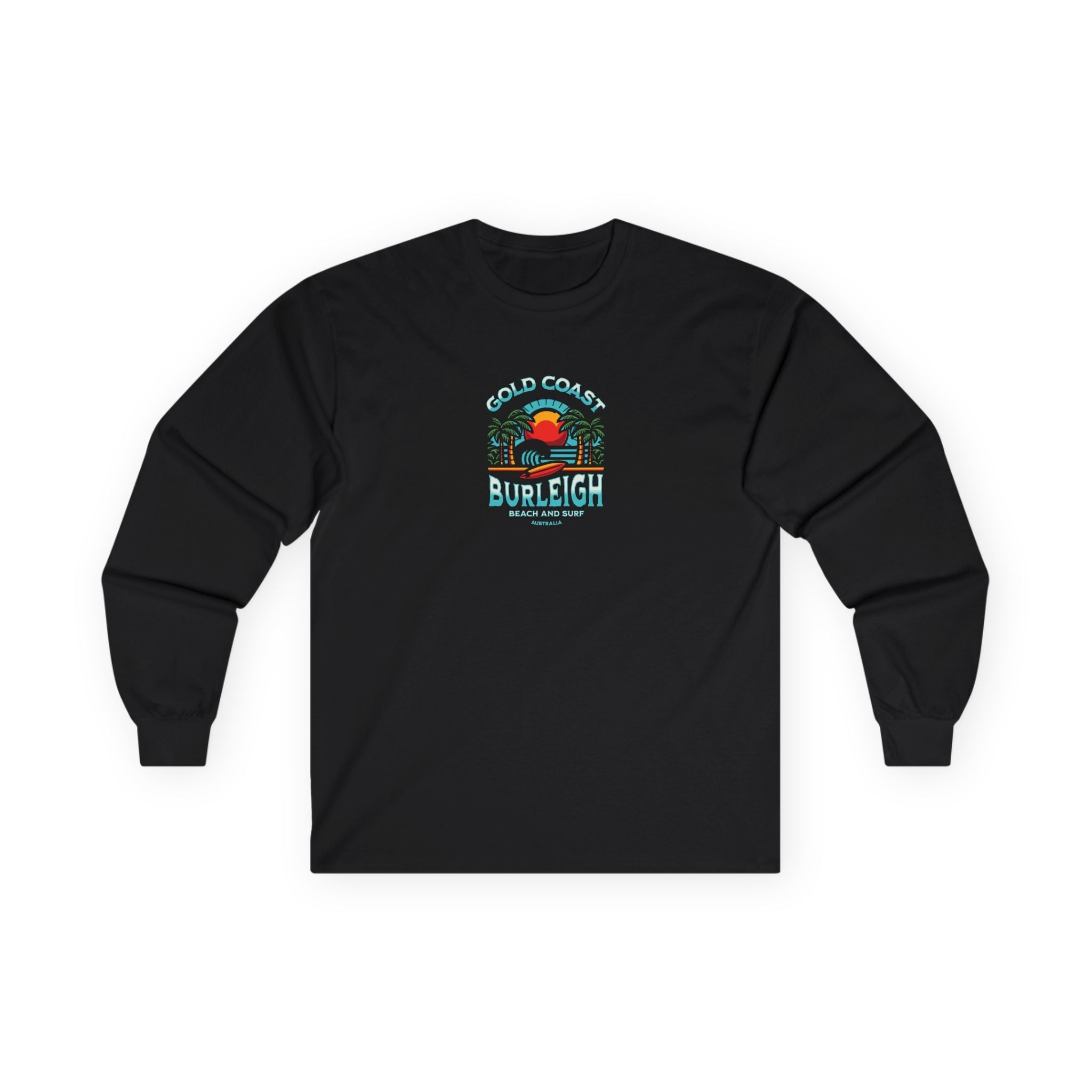 Burleigh Beach & Surf Gold Coast Long Sleeves - Style Circus