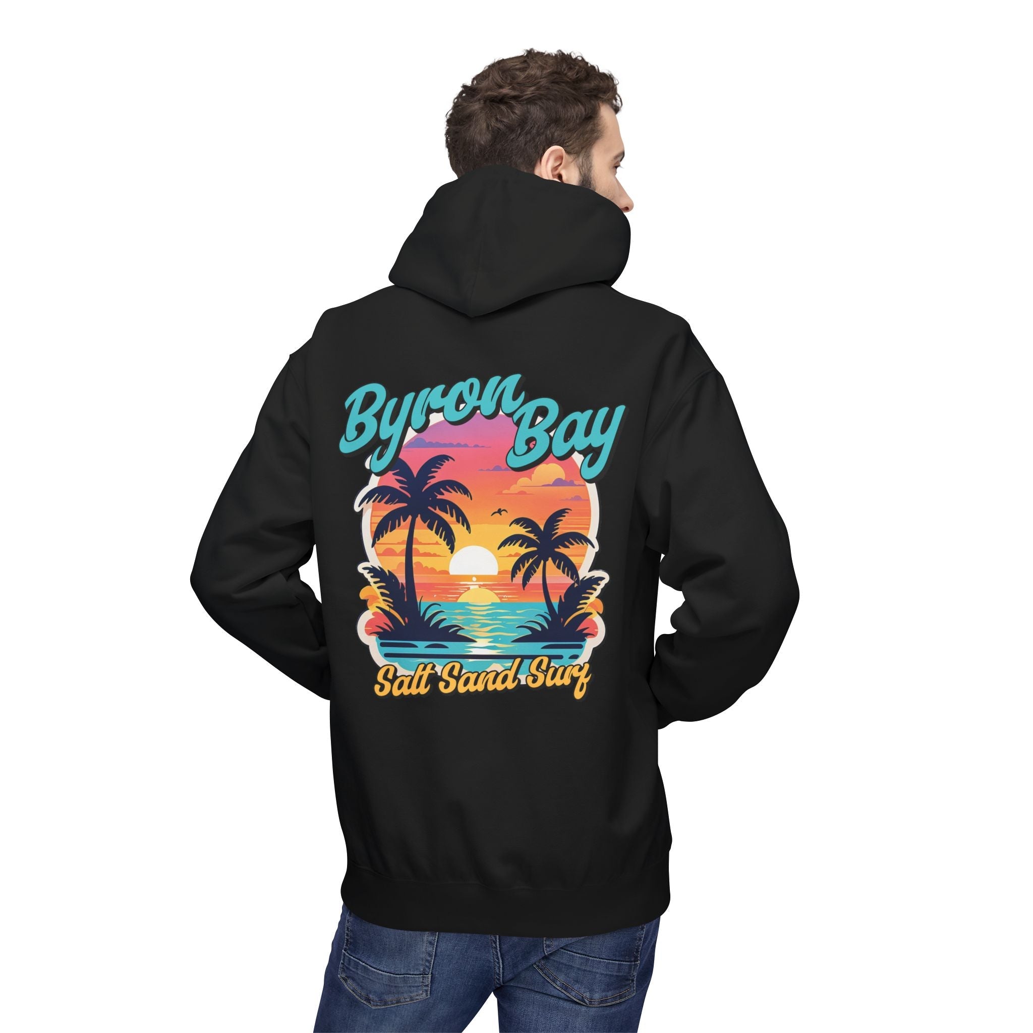 Byron Bay Front & Back Unisex Hoodie