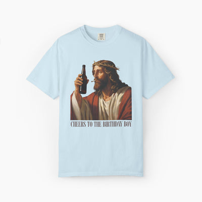 Cheers Jesus Birthday Oversized T-Shirt