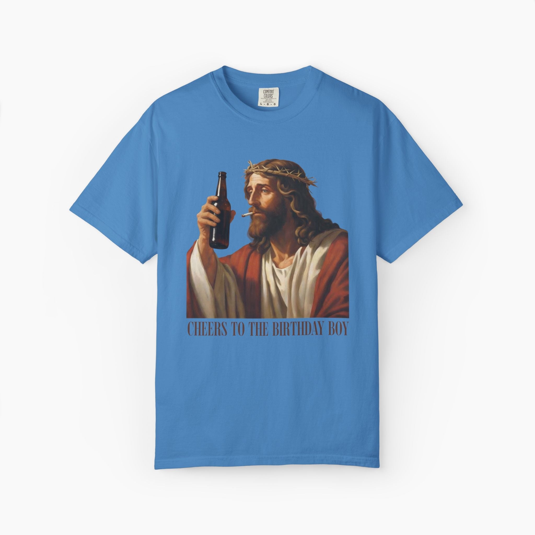 Cheers Jesus Birthday Oversized T-Shirt