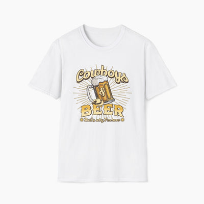 Cowboys And Beer Western T-Shirt