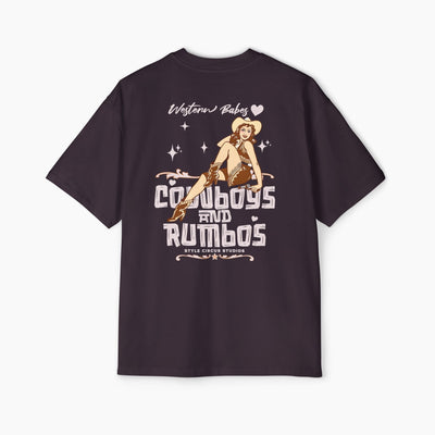 Cowboys & Rumbos Boxy Oversized Tee