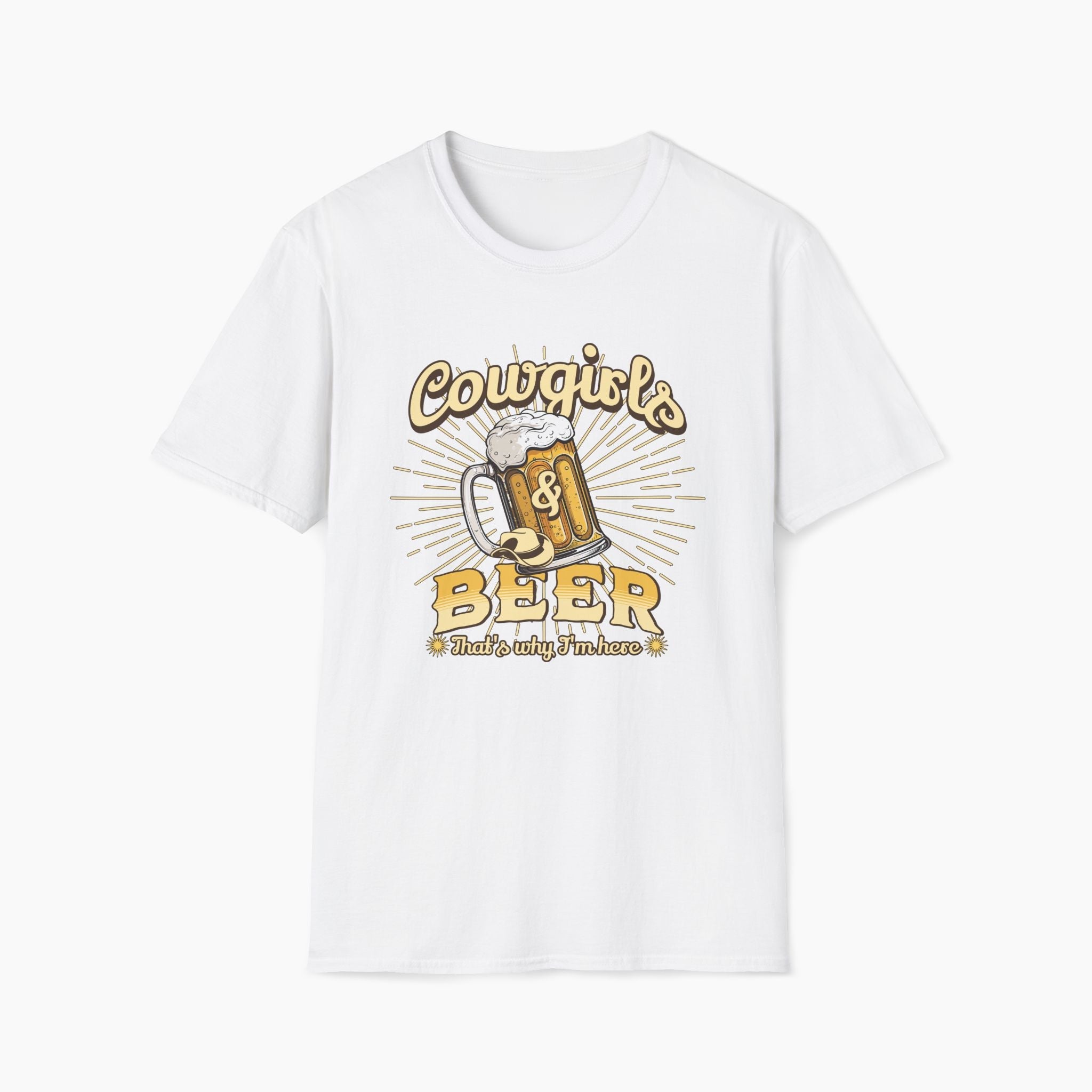 Cowgirls And Beer Funny T-Shirt