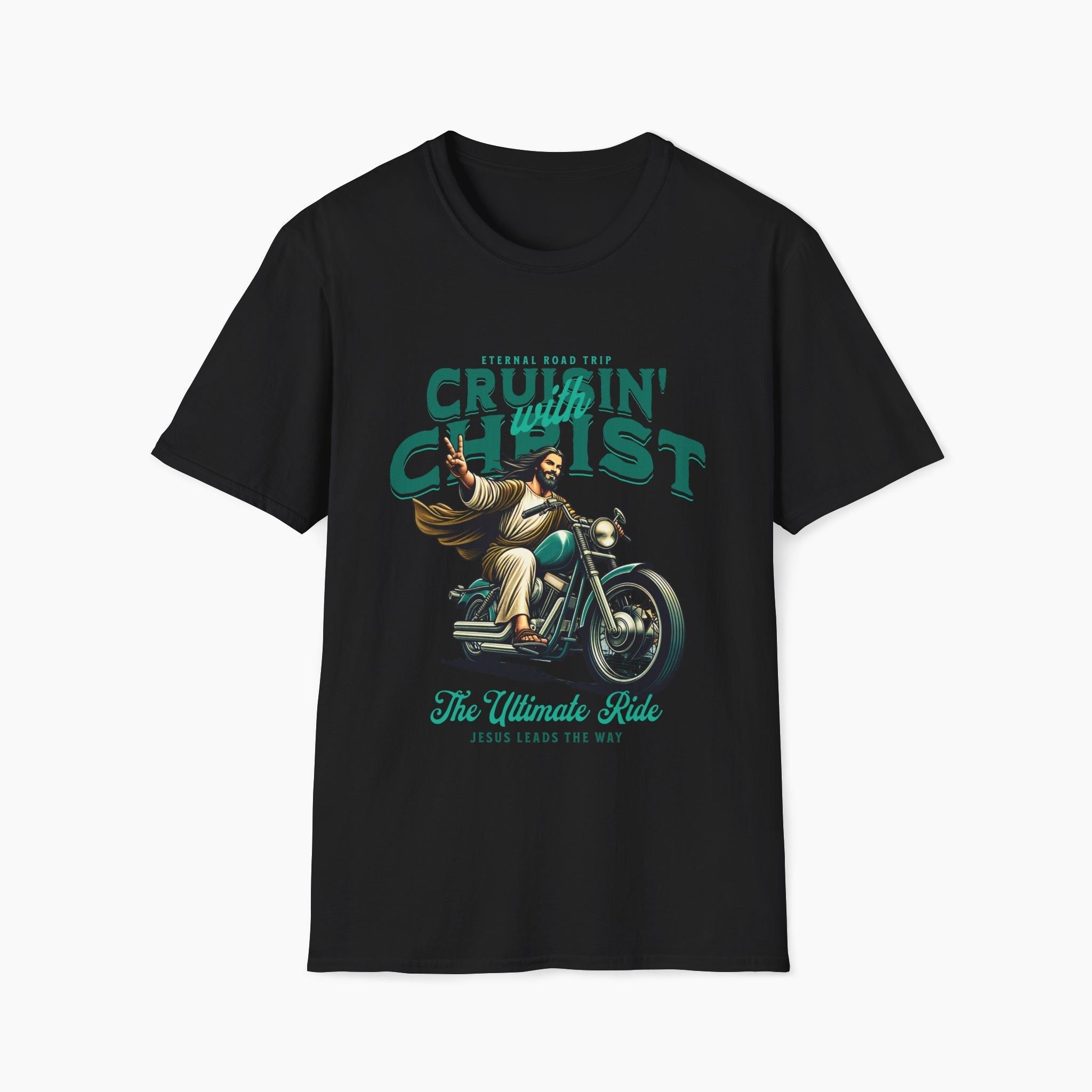 Cruising With Jesus Funny T-Shirt