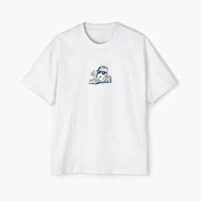 Dangerous Day To Be A Cold One Boxy Oversized Tee