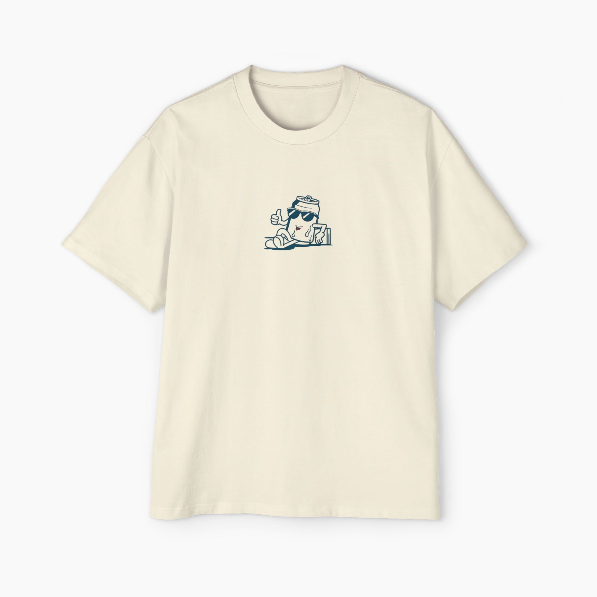 Dangerous Day To Be A Cold One Boxy Oversized Tee