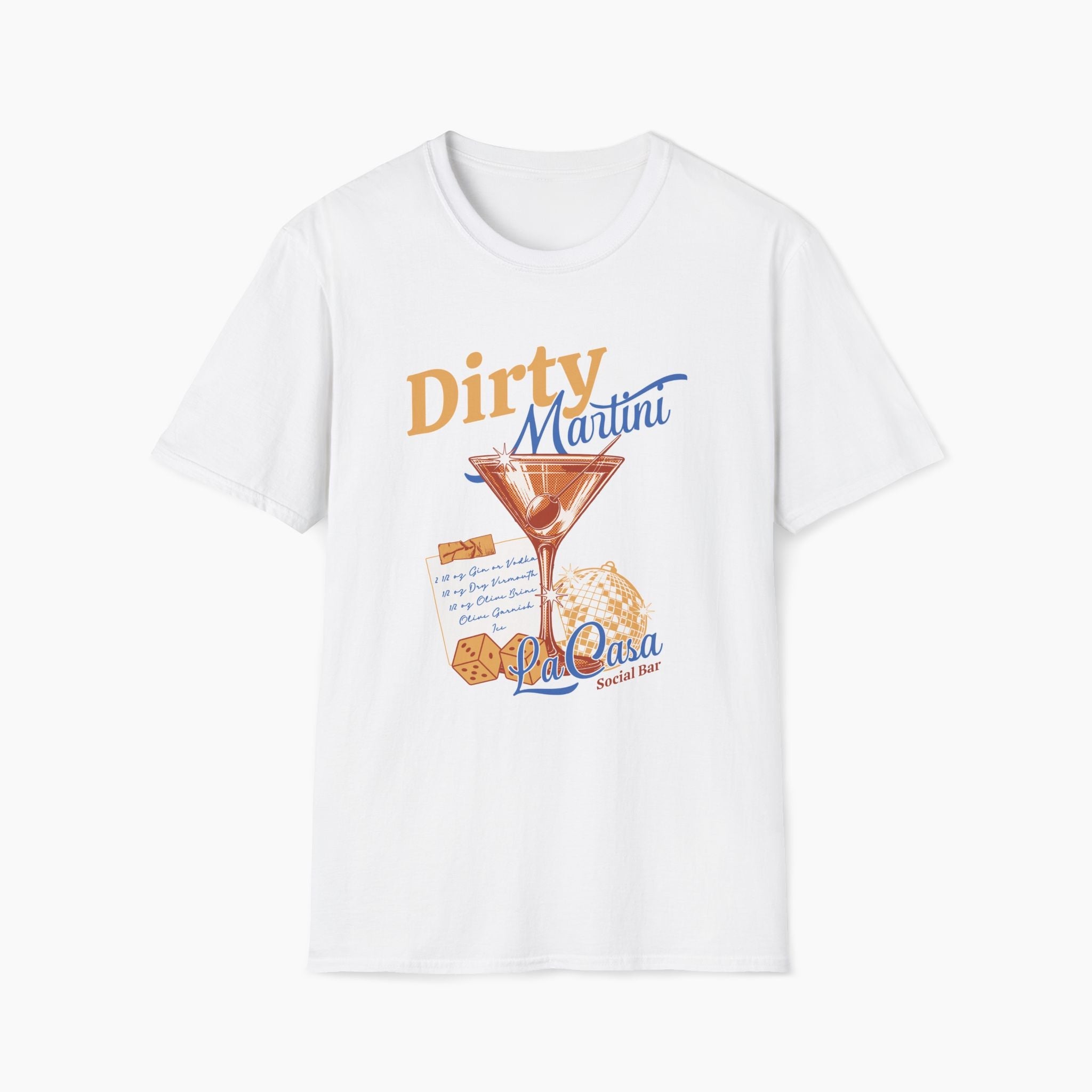 Dirty Martini Social Unisex T-Shirt