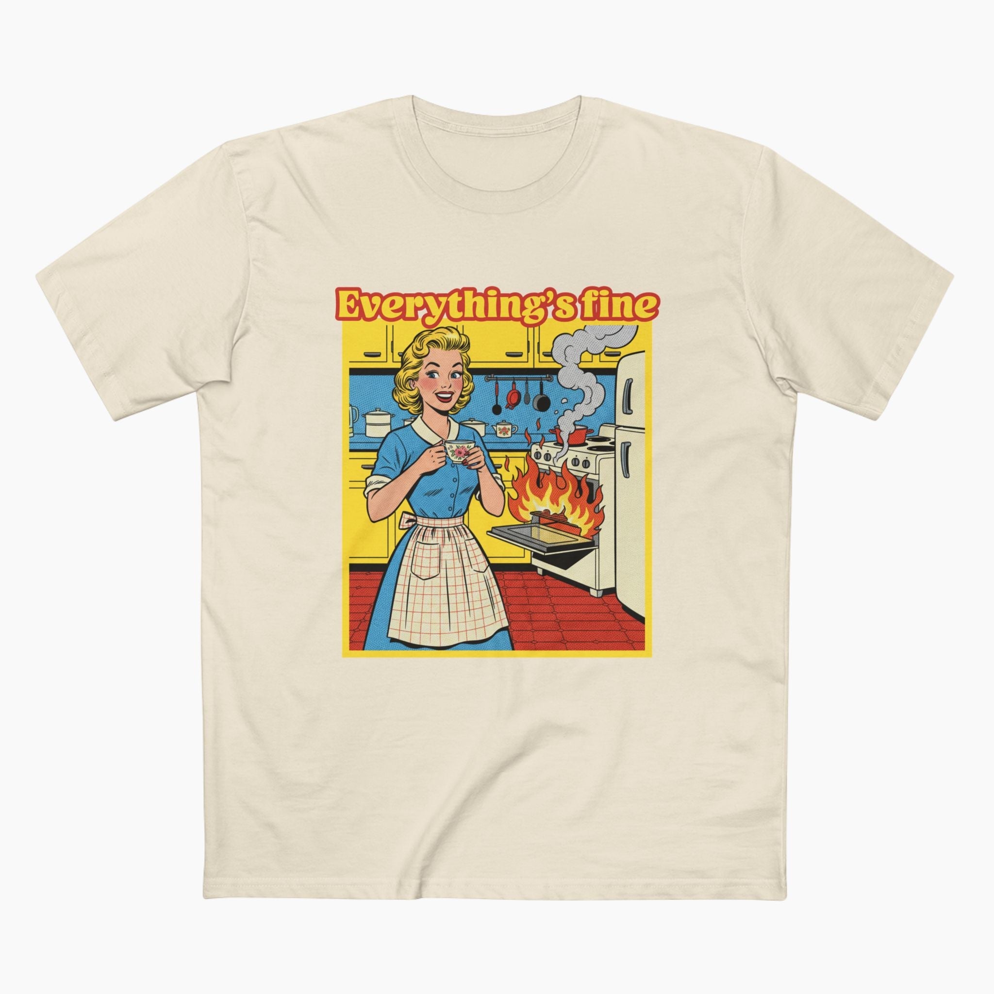 Everything's Fine Unisex Staple Tee