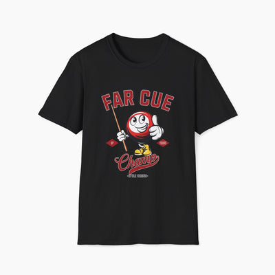 Far Cue Champ Billiards T-Shirt