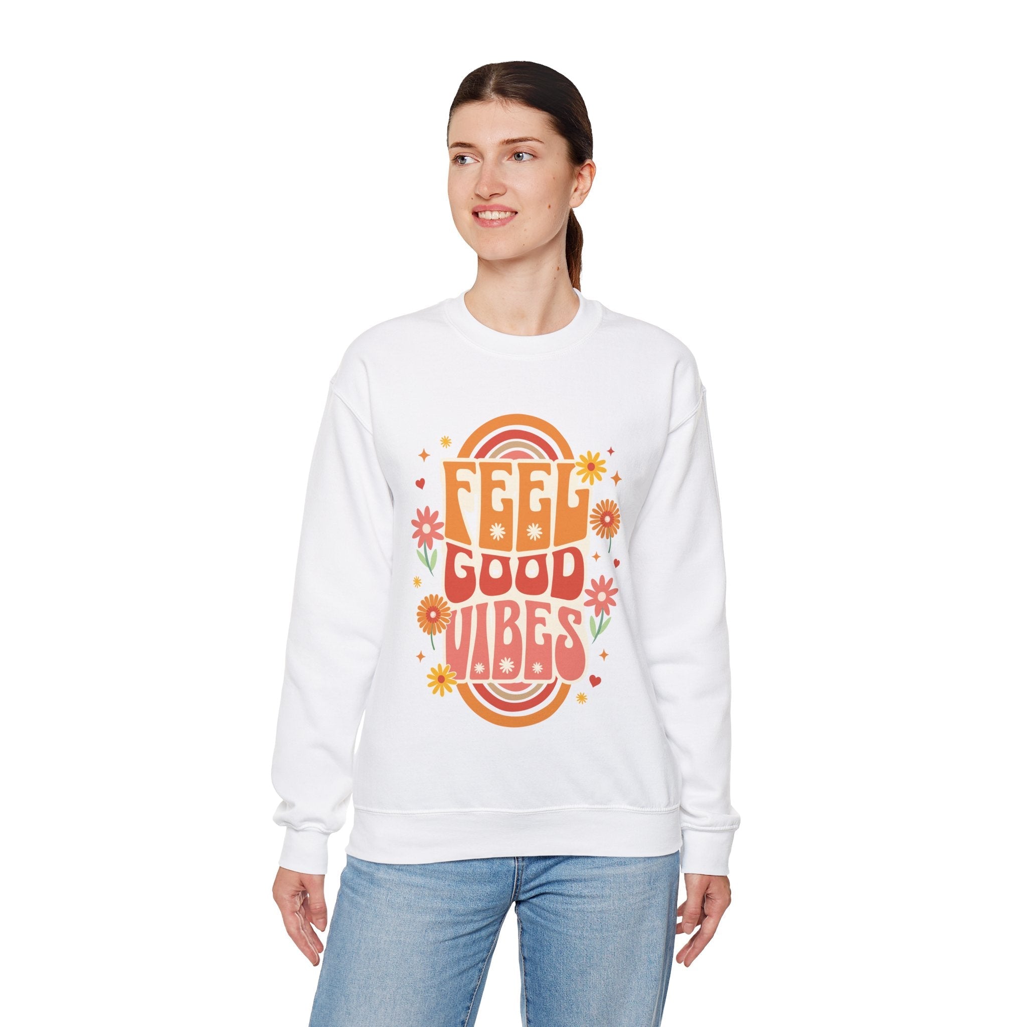Feel Good Vibes Unisex Sweatshirt - Style Circus