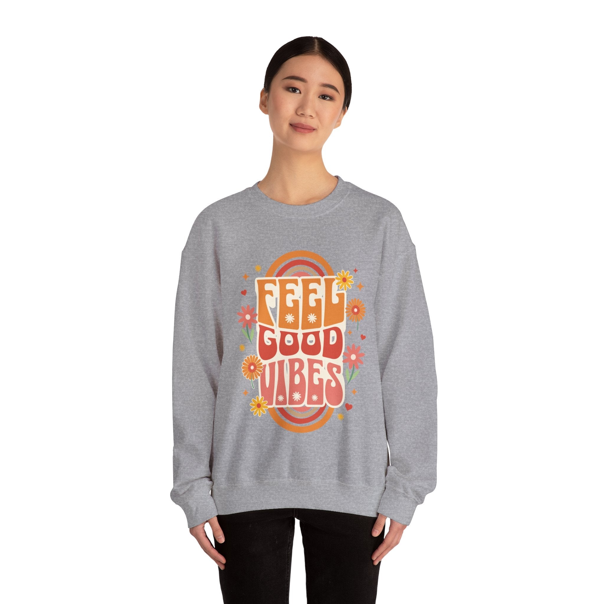 Feel Good Vibes Unisex Sweatshirt - Style Circus