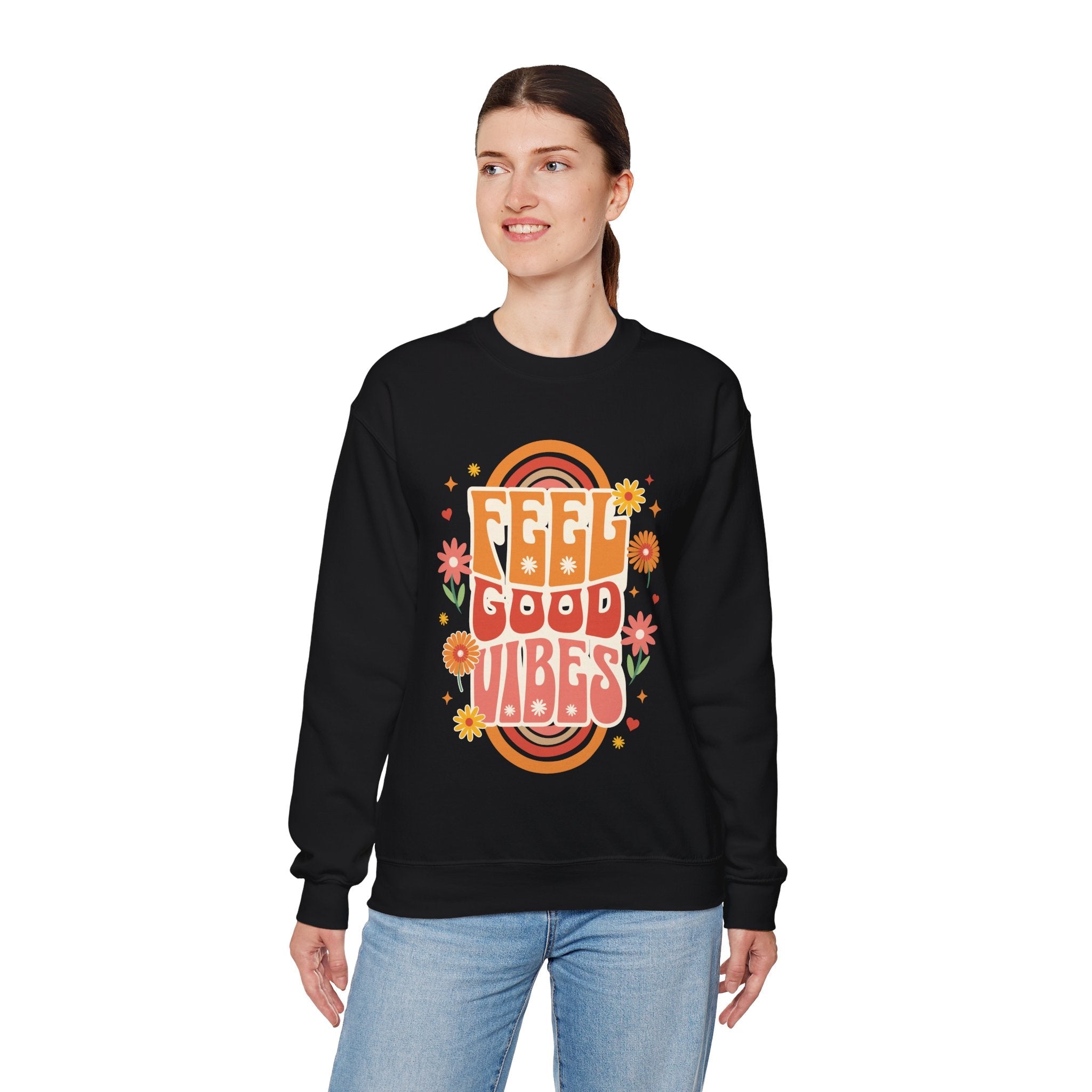 Feel Good Vibes Unisex Sweatshirt - Style Circus