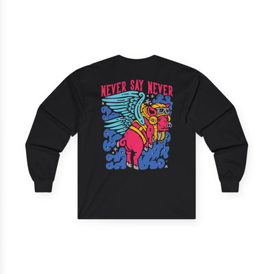 Flying Piggie's Unisex Long Sleeves - Style Circus