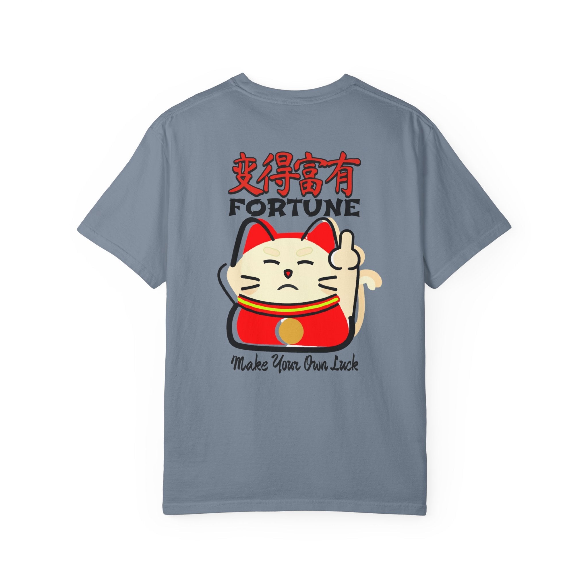 Fortune Lucky Cat Oversized T-Shirt