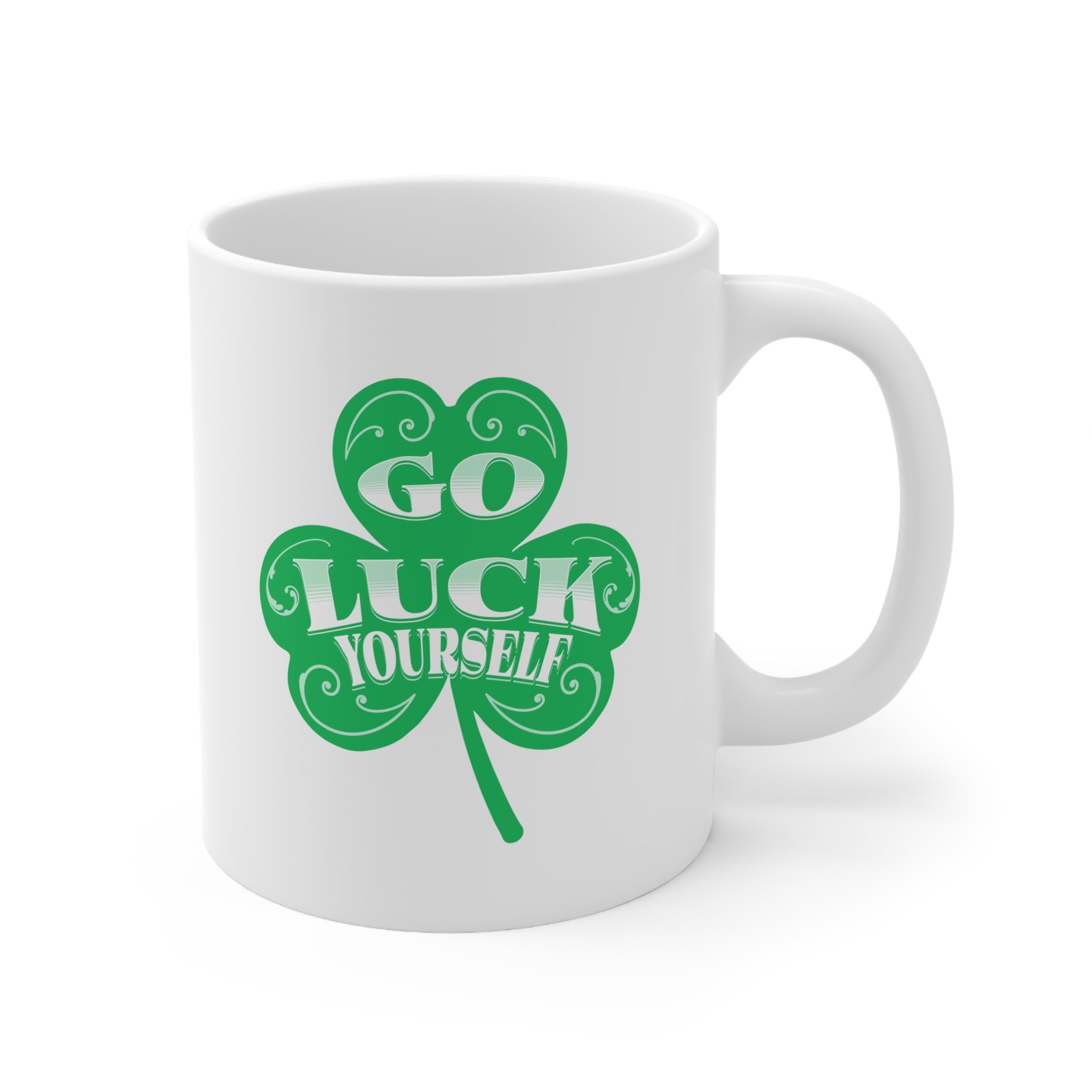 Go Luck Yourself St Patrick's Day Mug