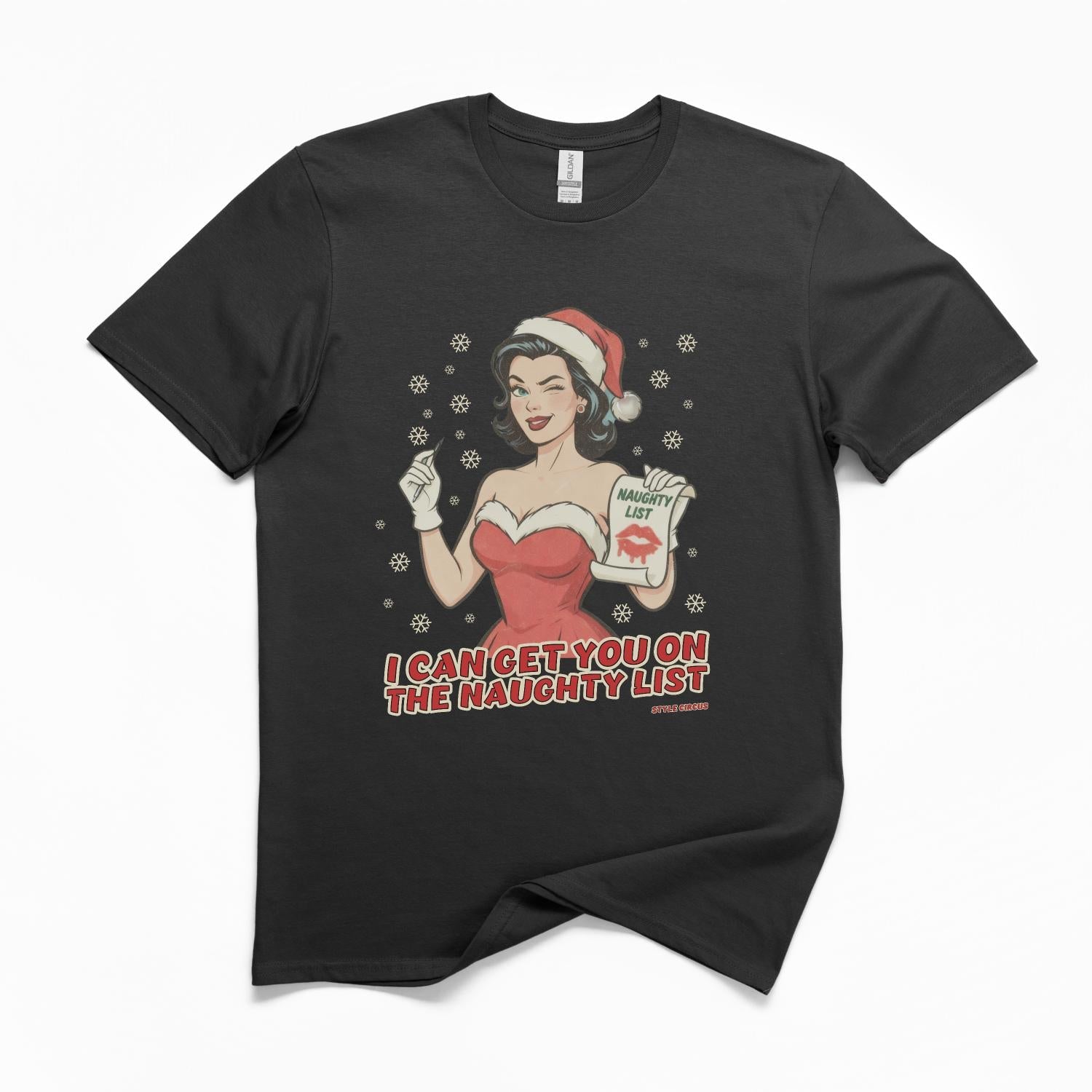 I Can Get You On The Naughty List Christmas T-Shirt