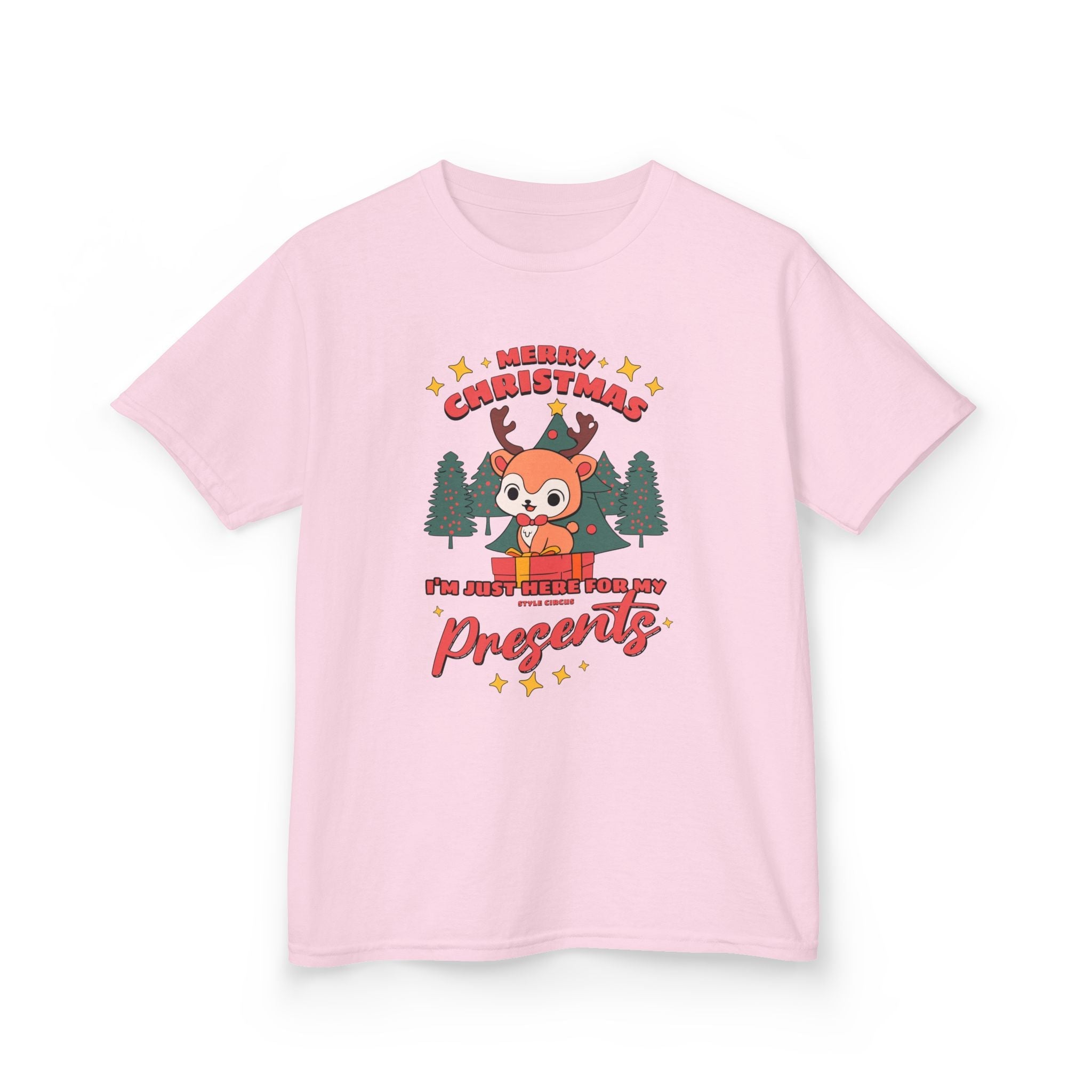 I'm Here For The Christmas Presents Kids T-Shirt