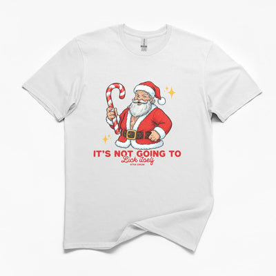 It Won't Lick Itself Christmas T-Shirt