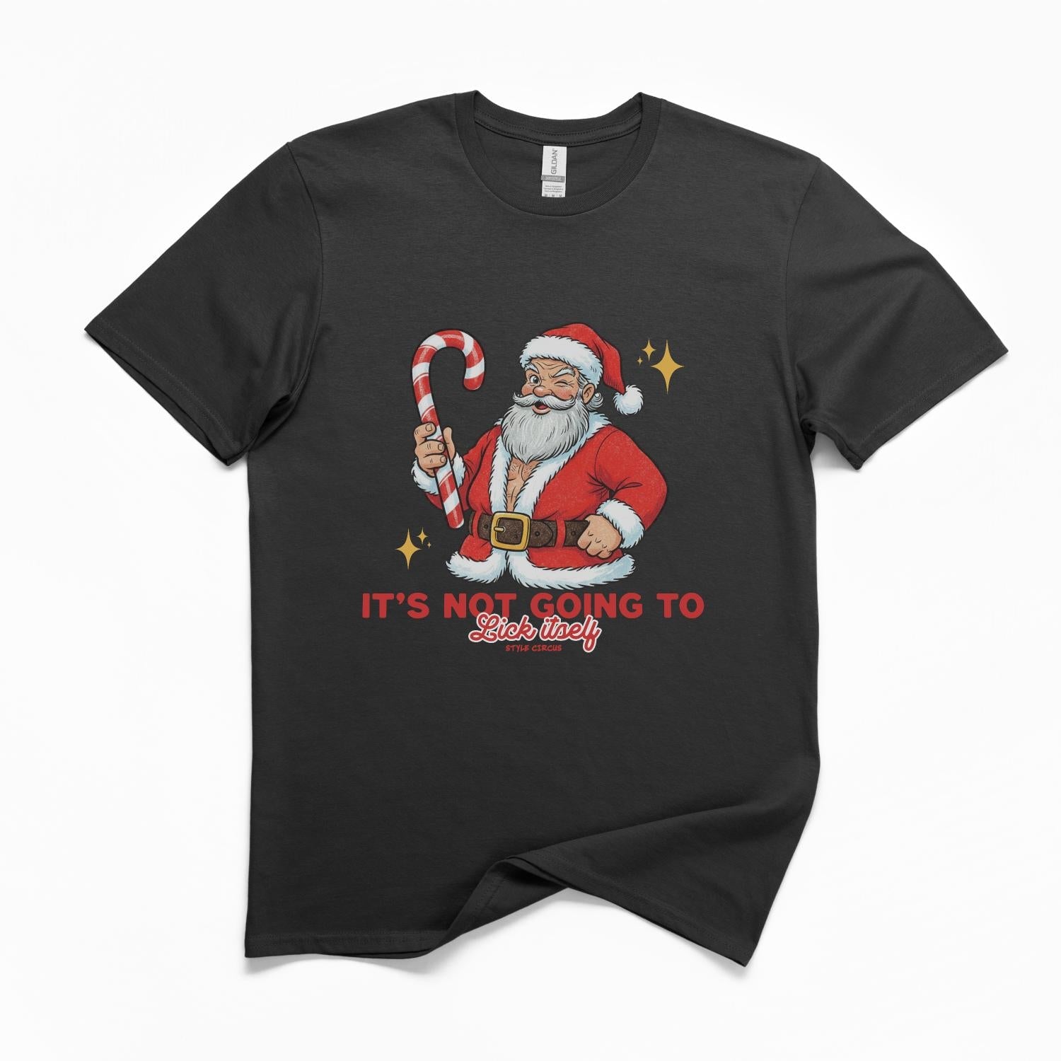 It Won't Lick Itself Christmas T-Shirt