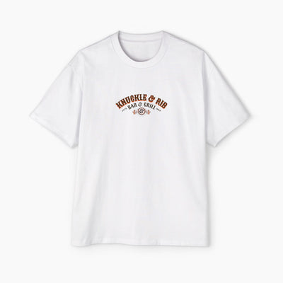 Knuckle & Rib Bar and Grill Boxy Oversized Tee