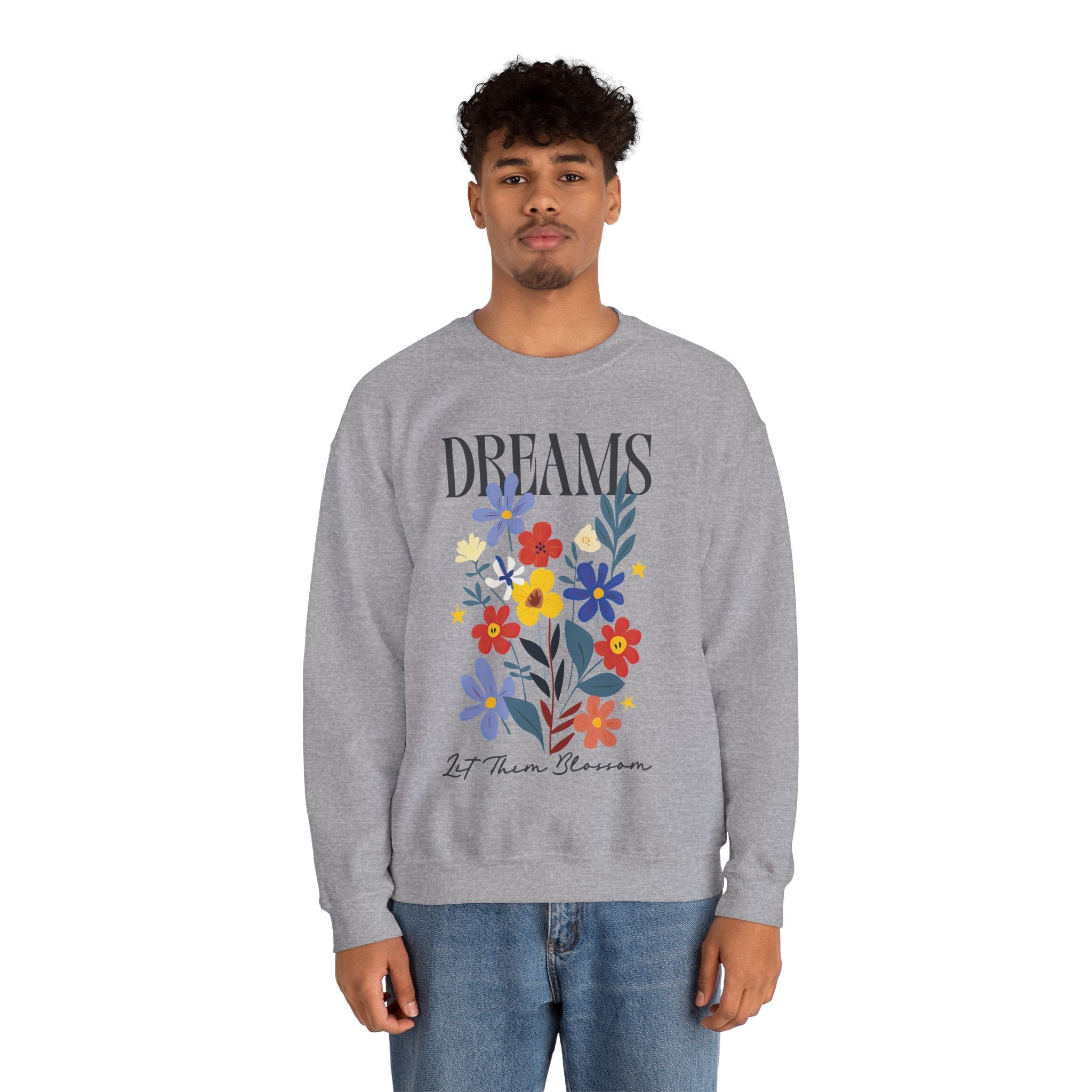 Let Dreams Blossom Unisex Sweatshirt - Style Circus
