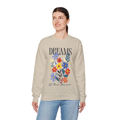 Let Dreams Blossom Unisex Sweatshirt - Style Circus