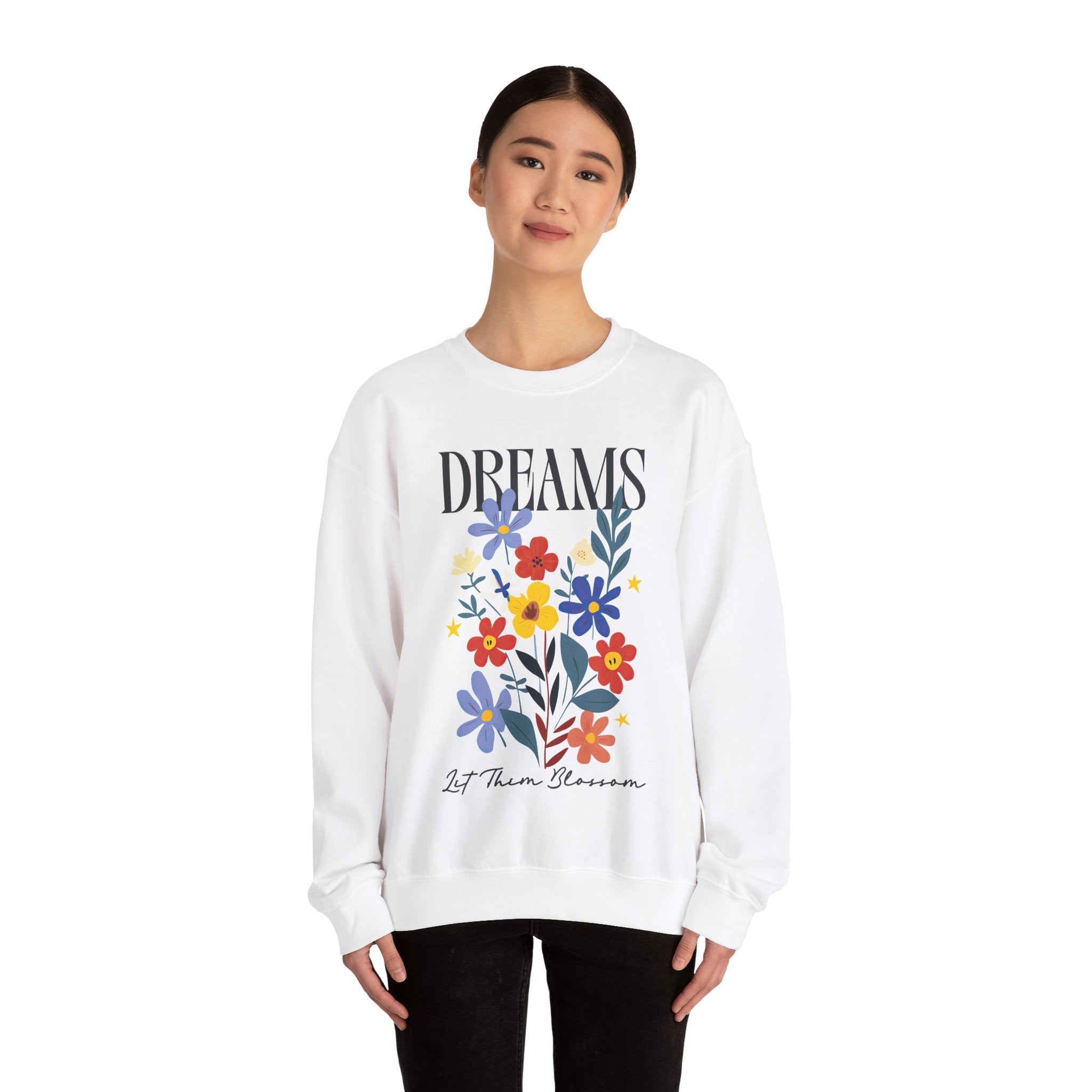 Let Dreams Blossom Unisex Sweatshirt - Style Circus