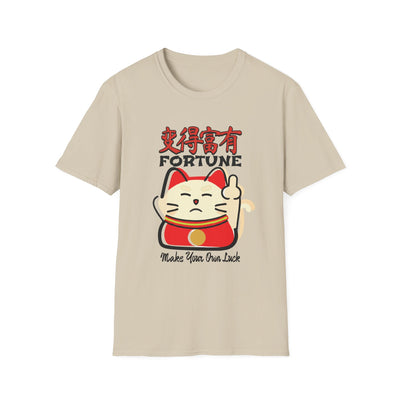 Make Your Own Luck Fortune Cat T-Shirt