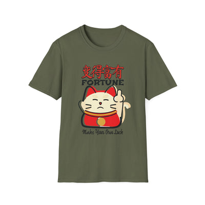 Make Your Own Luck Fortune Cat T-Shirt