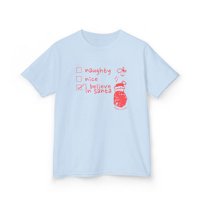 Naughty or Nice Christmas Kids T-Shirt