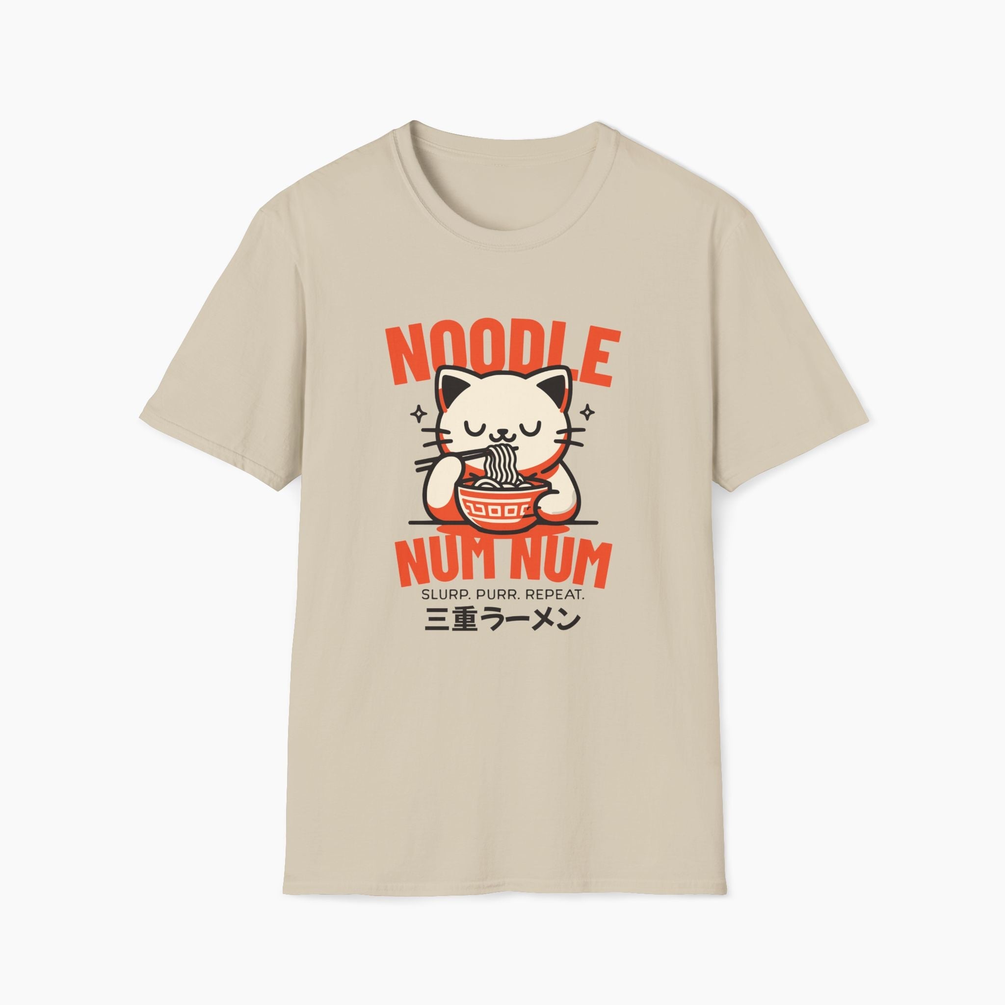 Noodle Num Num Cat T-Shirt