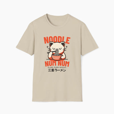 Noodle Num Num Cat T-Shirt
