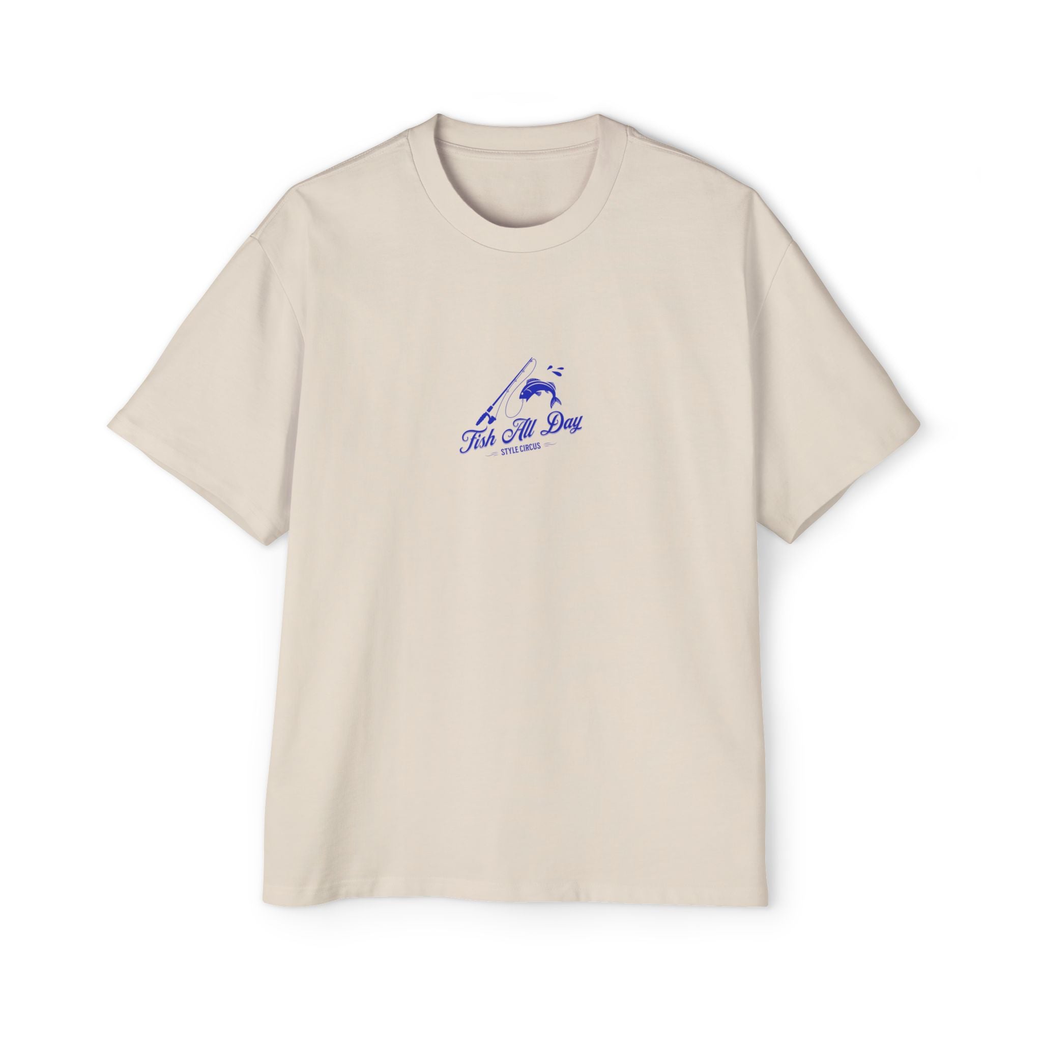 O'fishally Retired Fishing Boxy Oversized Tee