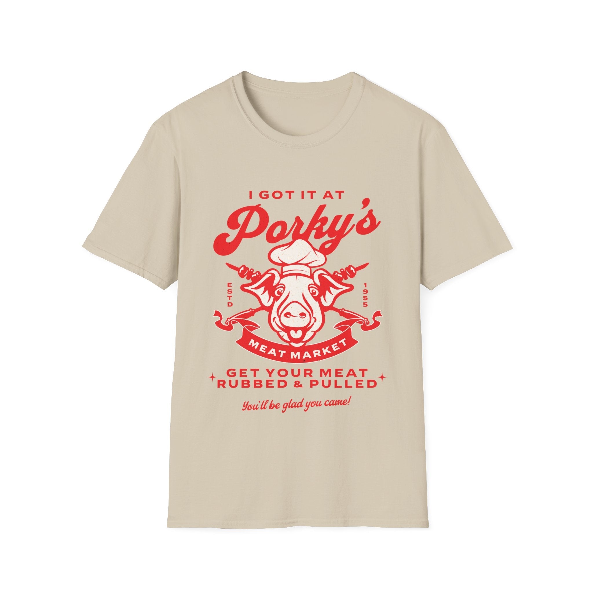 Porky's Meat Market Retro T-Shirt