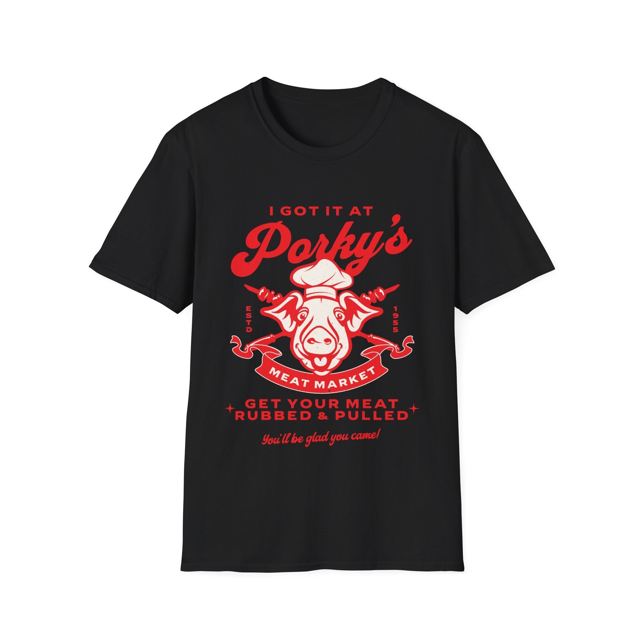 Porky's Meat Market Retro T-Shirt