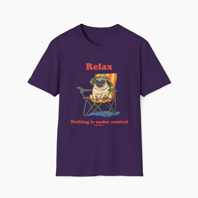 Relax Pug Under Control T-Shirt