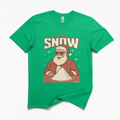 Santa Fun In The Snow T-Shirt