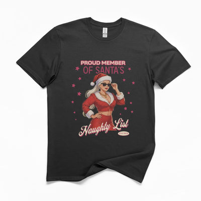 Santa's Naughty List Member T-Shirt