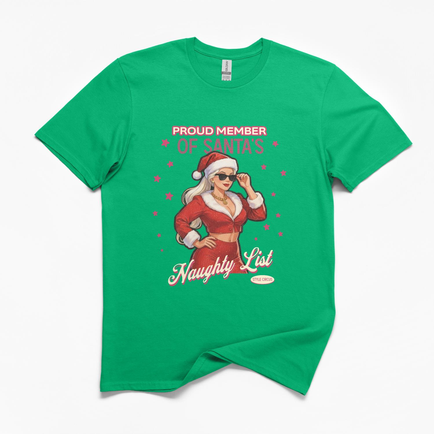Santa's Naughty List Member T-Shirt