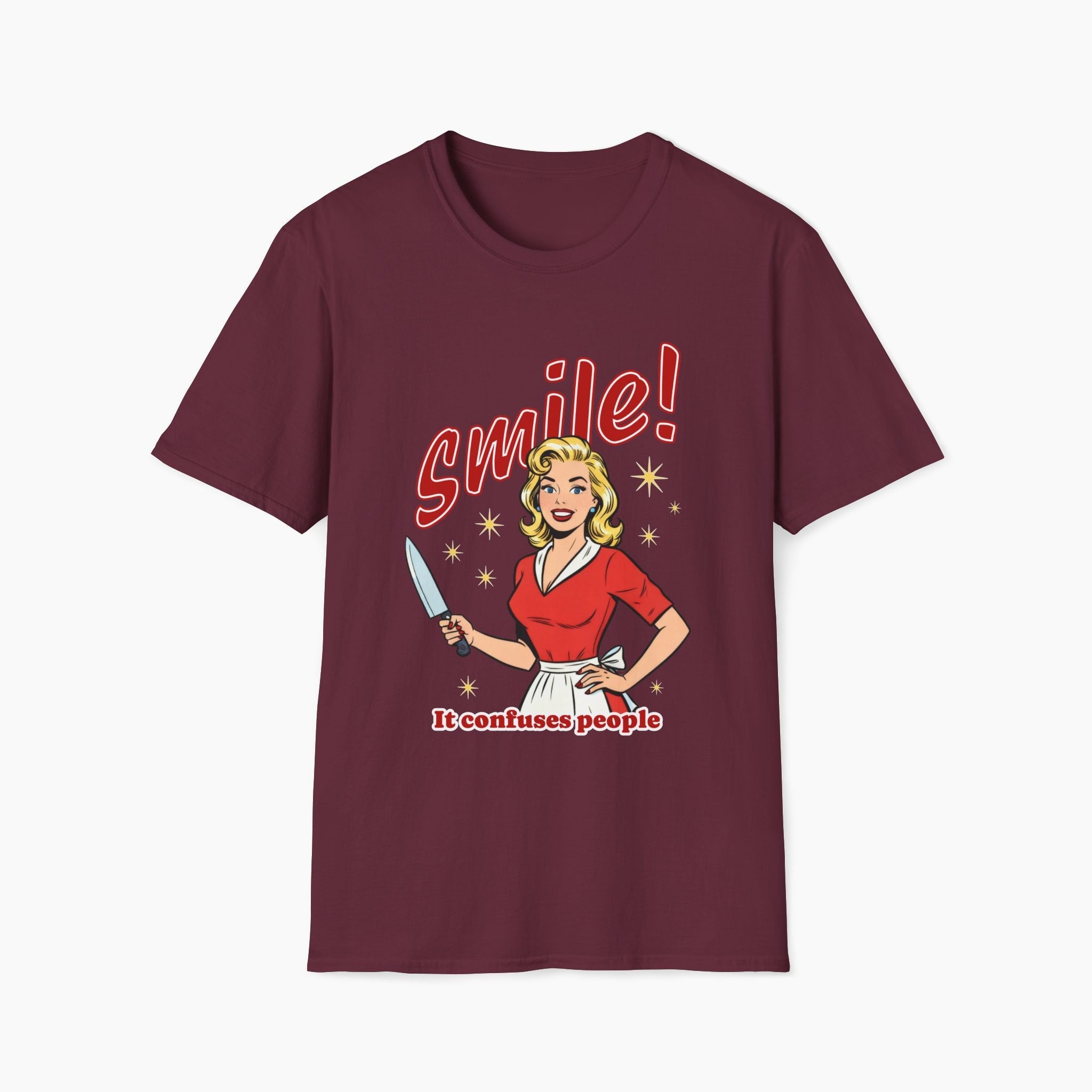 Smile It Confuses People T-Shirt