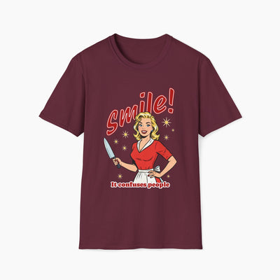 Smile It Confuses People T-Shirt
