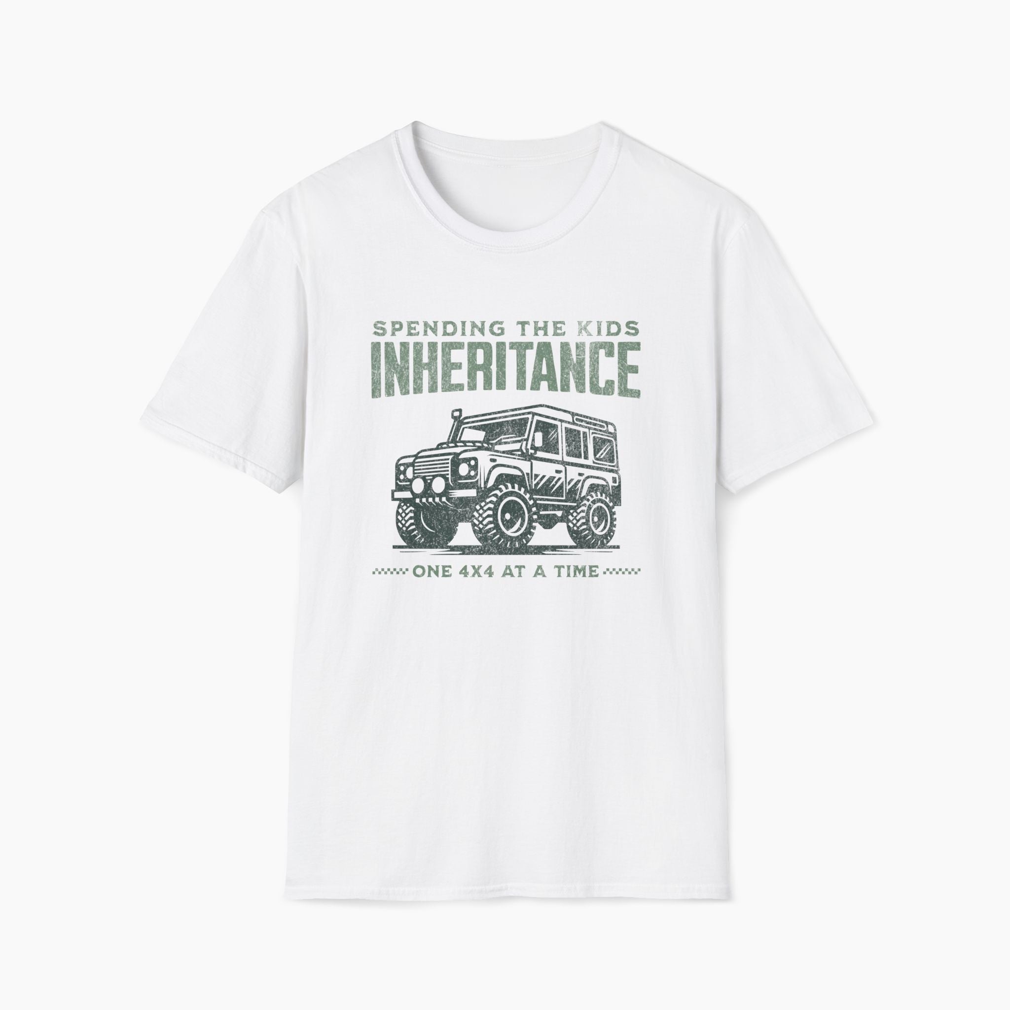 Spending The Kids Inheritance 4x4 T-Shirt
