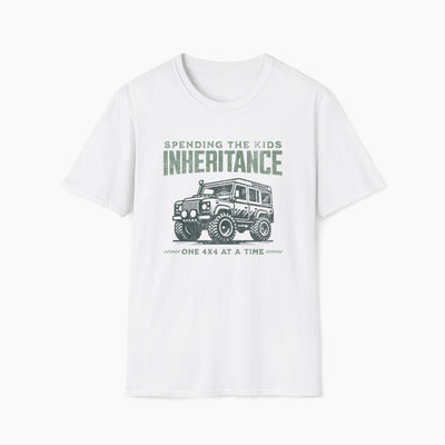 Spending The Kids Inheritance 4x4 T-Shirt