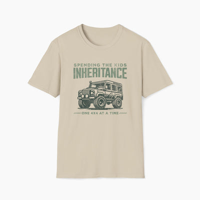 Spending The Kids Inheritance 4x4 T-Shirt
